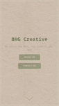 Mobile Screenshot of bhgcreative.com